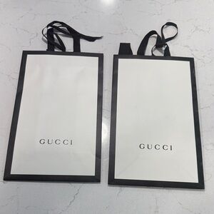 Gucci Monochrome Shopping Bags set of two